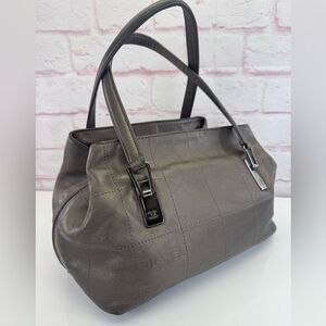 Chanel Chocolate Bar Square Quilted Metallic Leather Shoulder Bag